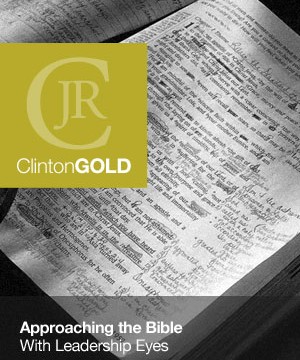 Approaching the Bible with Leadership Eyes
