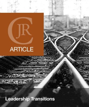 Leadership Transitions